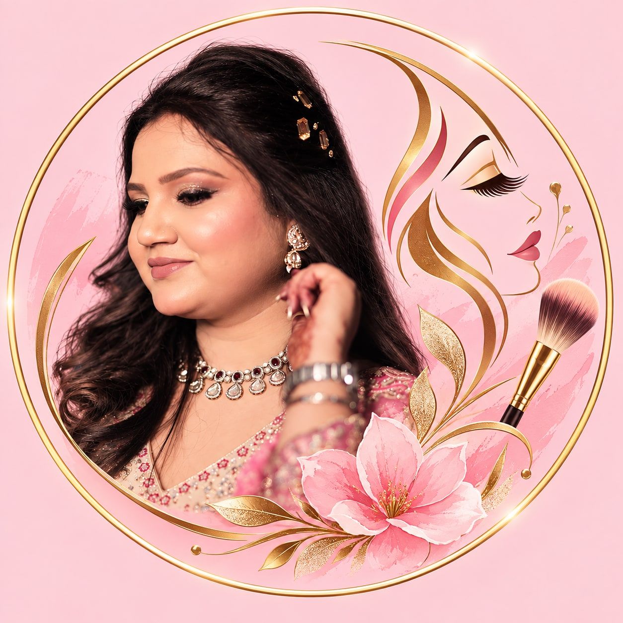 Parul Jha — founder of GlamParul makeup studio